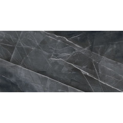 Плитка керамогранит 1200*600 VITRA CityMarble Калакатта Блэк 7ЛПР R9 (за 1 м2)