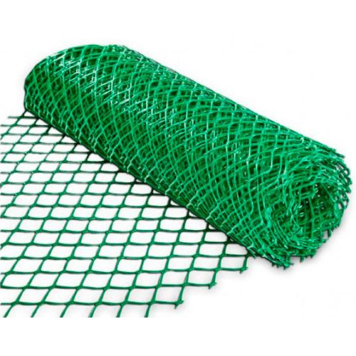 Сетка пластиковая 25*25 (1,2*20м) цвет зеленый, ромб ПРОДАЁТСЯ КРАТНО 5М!!