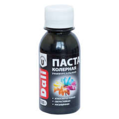 Паста колерная DALI универсальная ЧЁРНЫЙ 0,1кг (8шт)