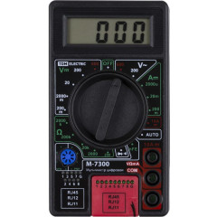 Мультиметр цифровой TDM М-7300 (каб.тестер RJ-11,12,45) МастерЭлектрик SQ1005-0010