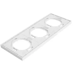 Рамка 3-пост ЭМИЛИ белый PFR00-5003-01