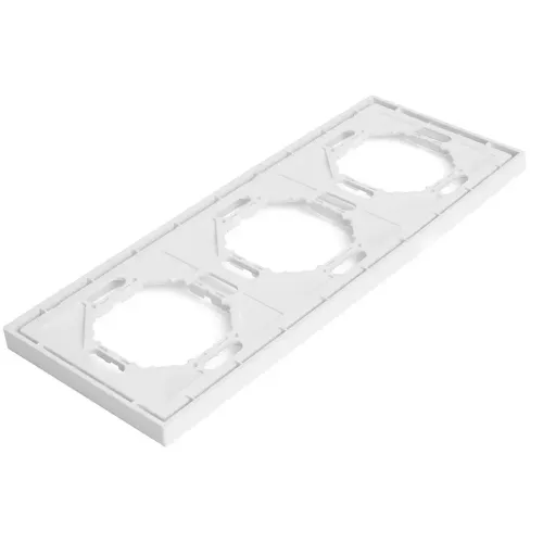 Рамка 3-пост ЭМИЛИ белый PFR00-5003-01