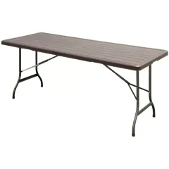 Стол садовый Green Days 180х75х72см прямоугольный, пластиковая столешница (492936)