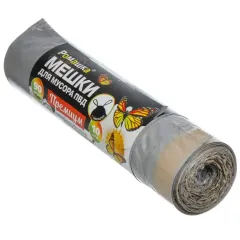 Пакеты для мусора 90л/10шт с завязками Ромашка (455759)