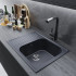Мойка комп. MIXLINE МЛ-ГМ18 490х640x190мм, антрацит, сифон