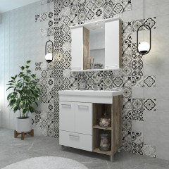 |Шкаф с зеркалом EVA GOLD 80 