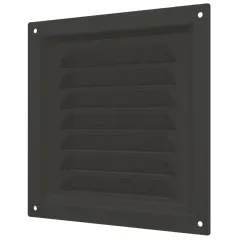 Решетка из тонколистовой стали с покрытием эмалью 1515МЭ Black