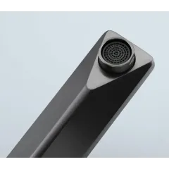 Смеситель для умывальника FRAP F10202-9 оружейная сталь