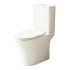 Унитаз-компакт EVA GOLD EG313 тонкое сиденье ДП, безободковый, гориз. вып.