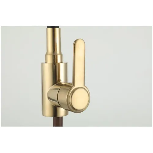 Смеситель для кухни FRUD R42052-33 нерж. сталь, золото