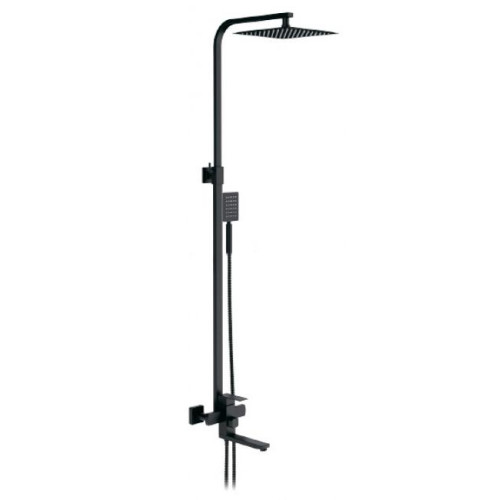 Душевая стойка FRAP F24802-6 чёрная