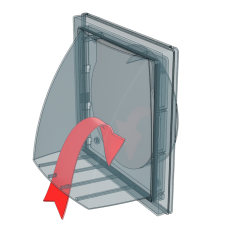 Выход стенной 1515К10ФВ беж.