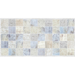 Панель ПВХ  Artdekart Мозаика 964*484*0,3 МРАМОР ГОЛУБОЙ (10)