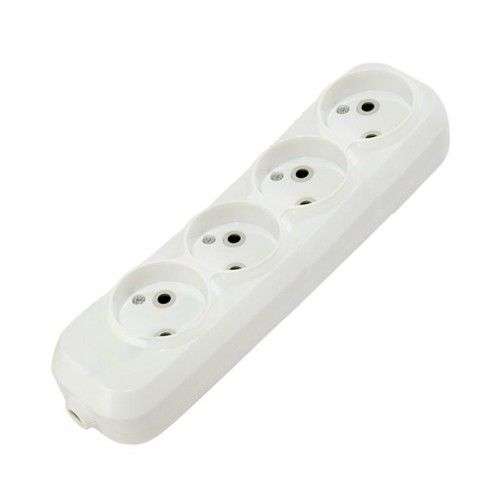 Колодка 4-пост. 2Р белая 10А TDM SQ1806-0011