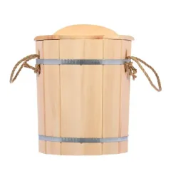 Запарник 16л С крышкой, липа 