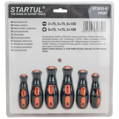 Набор отверток STARTUL PROFI 6 шт (ST3033-6)
