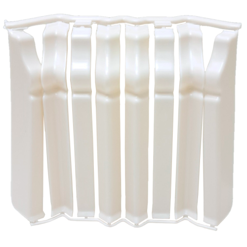 Накладка 80мм ИдеалДюра(ИД-ПФ80-Н8-Ф2 кремово-белый 033)