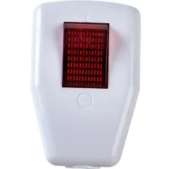 Вилка STEKKER угловая с кнопкой 16A белая PPG16-43-202