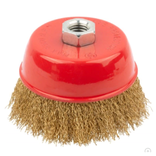 Щетка для УШМ MATRIX чашка, волнистая 65 мм(74603)