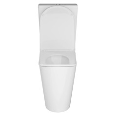 Унитаз-компакт WAVE siluet tornado 3 анатомический, сиденье ДП (*50)