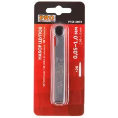 Набор щупов PRO STARTUL 20 шт. 0,05 - 1,00 мм (PRO-6059)