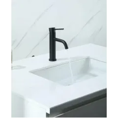 Смеситель для умывальника FRAP F10807-6, чёрный