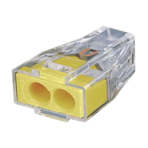 Клемма безвинт. без пасты (только для медных проводов) 2х2,5мм.кв. (112189)