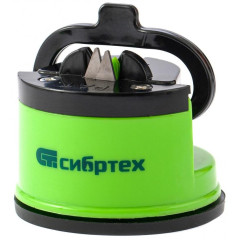 Точилка Сибртех для затачивания ножей любого типа, крепление на присоске (79112)