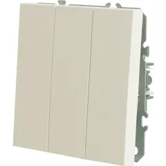 Выключатель 3-кл ЭМИЛИ белый RSW10-5108-01