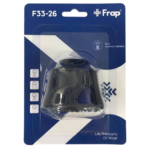 Аэратор FRAP F33-26 чёрный, 4 режима (отдельная лейка)