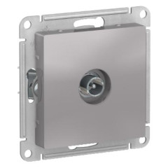 Розетка TV ATLASDESIGN  оконечная алюм. ATN000391