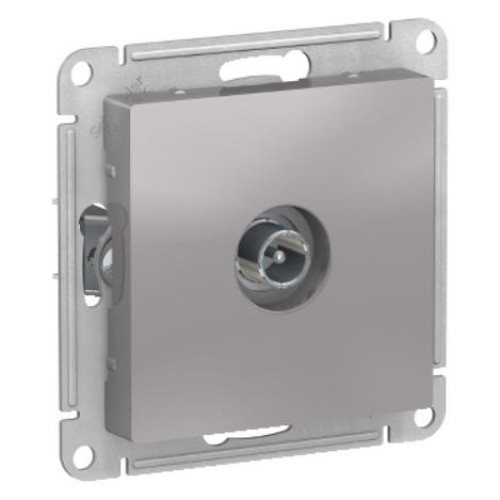 Розетка TV ATLASDESIGN  оконечная алюм. ATN000391