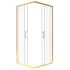 Душевое ограждение ТРИТОН Фикс-Голд 90х90 квадратное (без поддона)