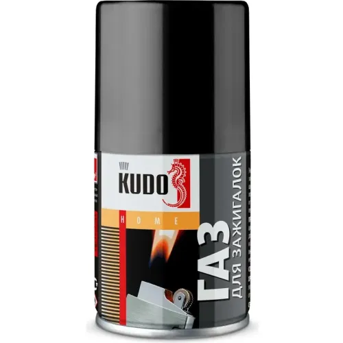 Газ для зажигалок KUDO KU-H404, 140мл