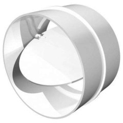 Соединитель каналов круглый с обратным клапаном 10СКПО