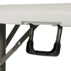 Стол садовый Марьяна NEO 152х152х74см круглый, пластиковая столешница, белый (495356)