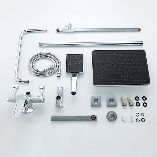 Душевая стойка FRAP F2461 хром