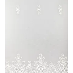 Тюль Ле-Гранд Катрин 300*280 белый с серебром