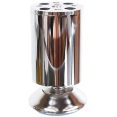 Опора мебельная регулируемая 50*100мм хром(ЦБ020887)