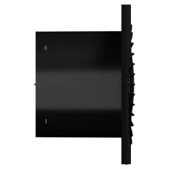 Вентилятор осевой D100 SLIM 4C Matt black с обратным клапаном