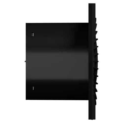 Вентилятор осевой D100 SLIM 4C Matt black с обратным клапаном