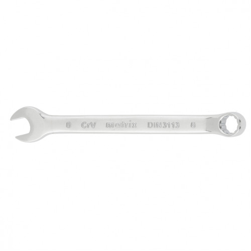 Ключ гаечный комб. MATRIX полированный хром 08мм, CrV (15152)