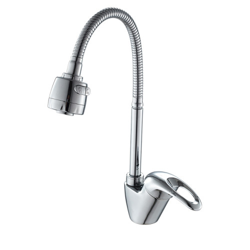 Смеситель для кухни FRAP F4303 хром гибкий излив