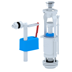 Арматура сантехническая АНИПЛАСТ б/п, кнопка, хром 6050WCM