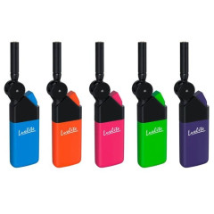 Зажигалка газовая LUXLITE 580 HC5 RUBBER SP 00646