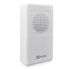 Звонок ASD/inHome ЗП-7 проводной, Соловей, 220В белый 3983