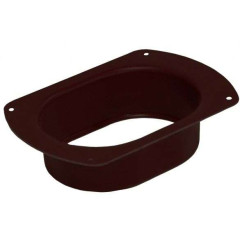 Водосток Vortex (RAL 8017) Воронка врезная 127мм