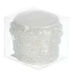 Бусы новогодние 1500см Капли росы прозрачные Y4-9346 (502795)