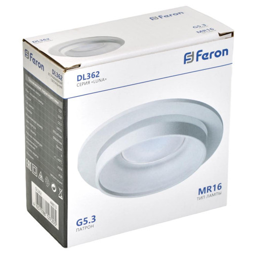 Свет. точ. Feron DL362 MR16 48813 белый