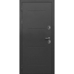 Дверь метал. Isoterma 11 см Серебро/ Канадский Дуб пацифик Царга (2050*960, Левая)